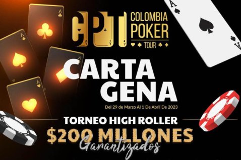 Colombia Poker Tour en la ciudad de Cartagena garantiza USD$42.112,09 