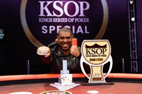 Roberto César Soares se llevó el mayor premio jamás entregado en el KSOP por R$ 1,195.000