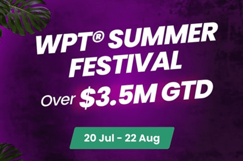 Sácale provecho al increíble festival de verano del WPT de $3,5 millones GTD en WPT Global