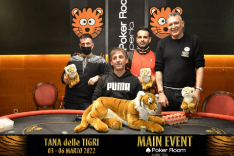 El evento principal de Tana Delle Tigri en Nova Gorica termina con un acuerdo de 4 vías