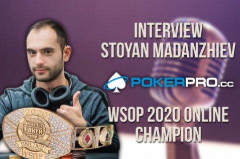 ENTREVISTA: Stoyan Madanzhiev, campeón de las WSOP 2020, iniciando un proyecto de póquer benéfico