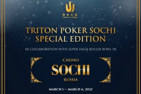 Triton Poker pospone Bali y anuncia la edición especial de Sochi