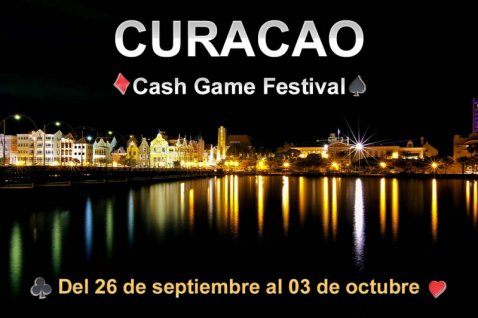 Le invitamos amablemente al Curaçao Poker Cash Game Festival 2.0 a partir del 26 de septiembre 2022