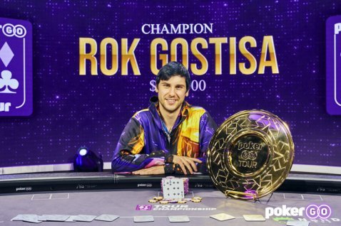 Rok Gostiša coronó un año fantástico con una victoria de $ 689,100 en el PokerGO Tour Championship