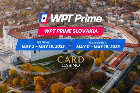 World Poker Tour llega a Bratislava para el WPT Prime Slovakia