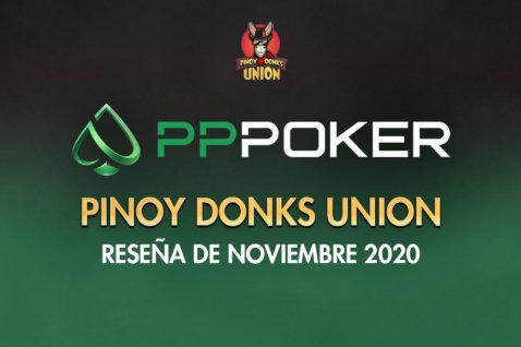 Reseña de PPPoker Pinoy Donks Union noviembre de 2020