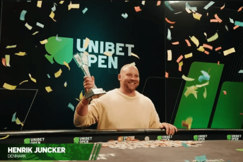 Henrik Juncker gana el evento principal del Unibet Open 2022 por 75.000 €