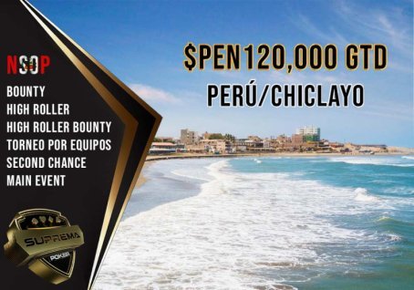 Suprema poker garantiza 120,000 soles en la Serie Nacional de poker en Perú