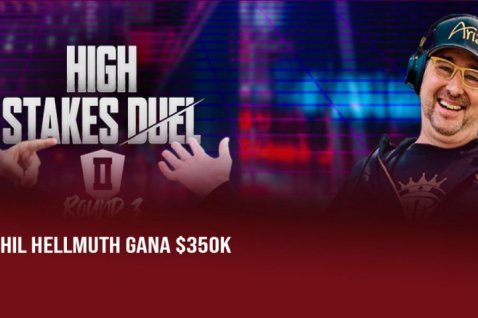 Phil Hellmuth gano $350K en el HIGH STAKES DUEL en PokerGO contra Daniel Negreanu