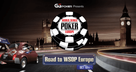 Camino a 2022 WSOP Europa en GG Network 15 de octubre