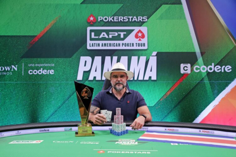 Johnny Sandoval ganó el Main Event del Latin American Poker Tour Panamá 2024