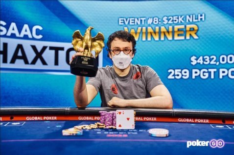 Con una nueva victoria en el U.S. Poker Open, Isaac Haxton cruza los $5 millones en 2023