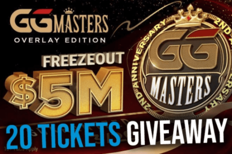 PROMOCIÓN EXCLUSIVA: ¡Regalo de 20 entradas para GGMasters $5M GTD para jugadores de PokerPro en Betkings!