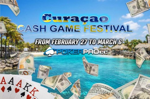 Curaçao Poker Cash Game Festival del  27 de febrero al 6 de marzo 2023
