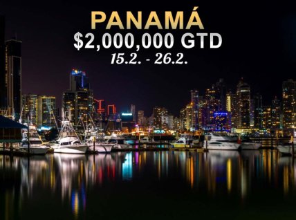 Torneo de $2 millones de dólares garantizados en el Sortis Casino Panamá del 15 al 26 de febrero del 2023.