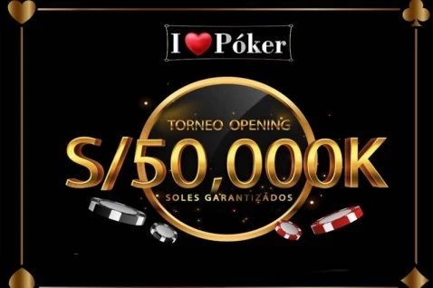 I LOVE POKER ROOM EN LIMA PERÙ GARANTIZA $PEN50,000 EN UN TORNEO DE CLASIFICACION