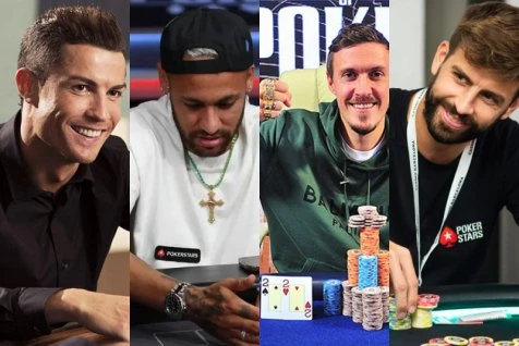 Los 10 mejores jugadores de fútbol que juegan al póquer